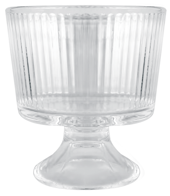 Glass Pedestal Bowl (Model TB0